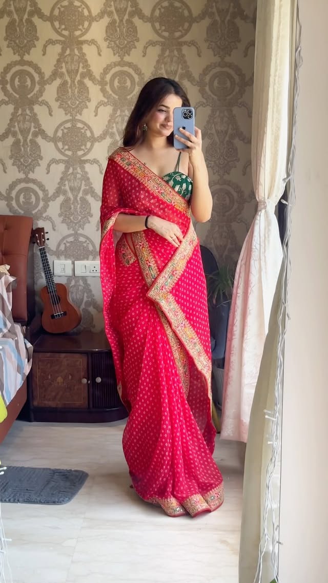 Comment for saree link♥️✨ by @nehac.hauhan1111