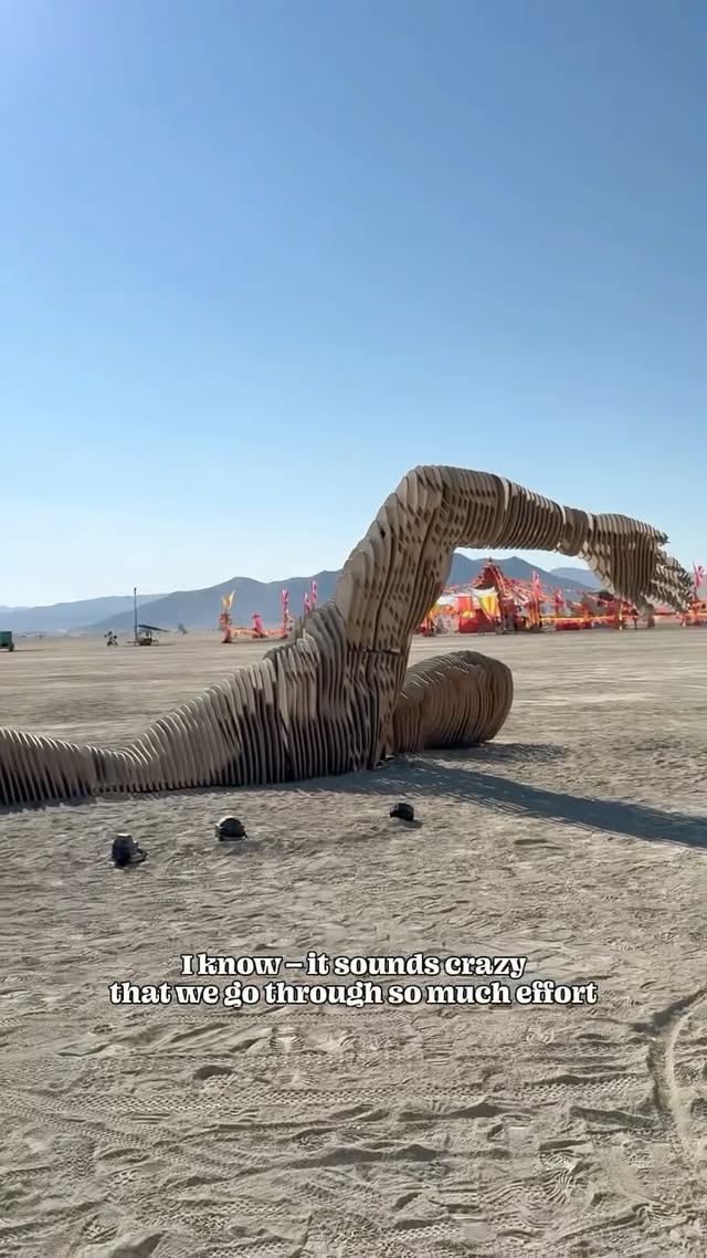 Black Rock City can be deeply rewarding — and yes, sometimes challenging as well. That balance is part of the reason 70,000+ participants choose to return year after year.@tiagomelchior shares his perspective from this year’s event. The best way to understand it is to go, experience it, and see for yourself.Share your thoughts 💭 by @tiagomelchior