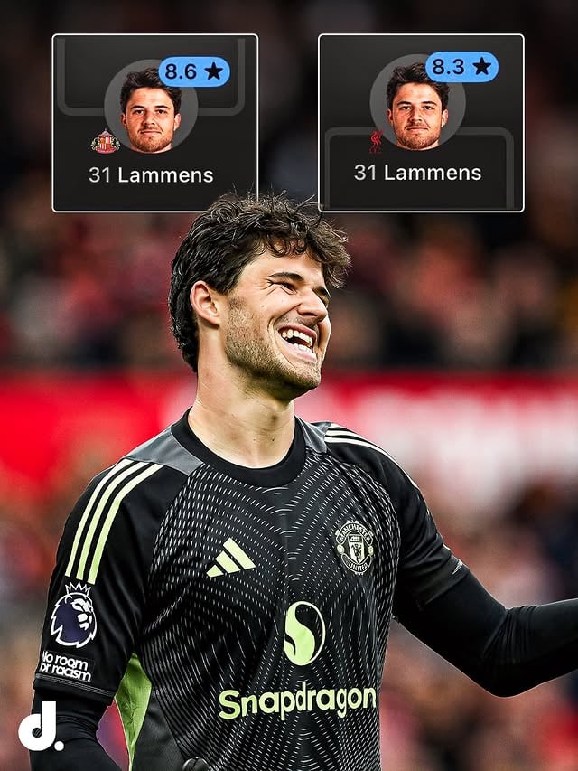Senne Lammens has won Player of the Match in consecutive games now since his debut against Sunderland. 🇧🇪🧤 by @centredevils