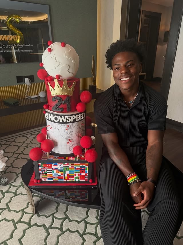 i’m 21 it’s my birthday 🎉❤️🌍 by @ishowspeed
