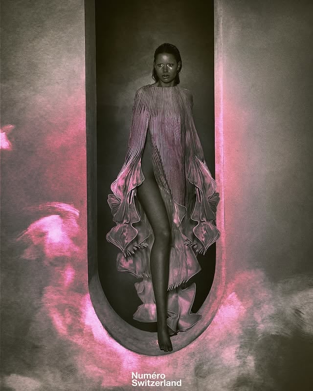 @numeroswitzerland March Issue: Sci-FasionPhoto: @jvdasberra Model: @floorreintjes at @women_paris Style: @magumaguna M&H: @gypsymakeupme Light Design: @rytvinka Producer: @anna.tische Production Assist: @sennalee.b M&H Assistant: @pinkanaturalism Style Assist: @karolasitarska Special Thanks @atelieroost.amsterdam by @jvdasberra