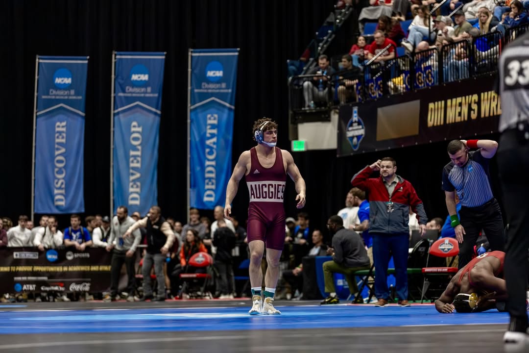 It’s in the 🧬 --Season ends 3rd at nationals coming for it next year #wrestling #augsburgwrestling@ethanswenson_ no.1 practice partner 🥰 by @ethan_winkelman1