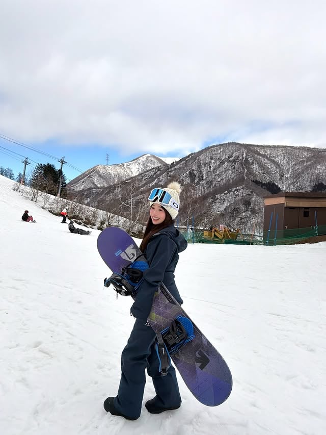 希望下年可以脫離初級🏂❄️ by @christinetinetinelau