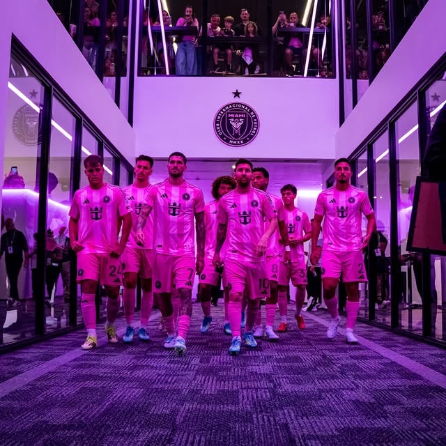 Primer partido en nuestro nuevo estadio 🏟️⚽️ @intermiamicf