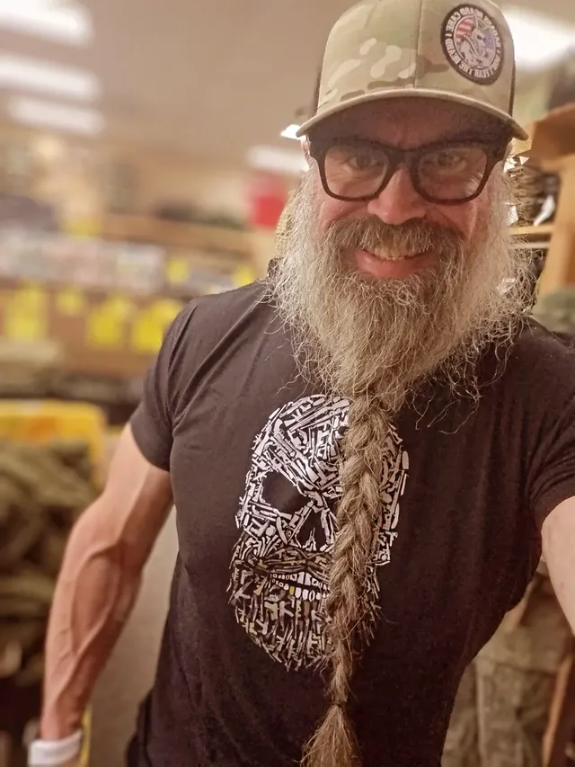 ITS NOT MY FAULT @badassbeardcare has the absolute best swag and beard care products! If you want to up your beard game and turn that whimpy beard into a BADASS beard go to badassbeardcare.com now and get the best beard care products money can buy! My wife @mrssnitsky1 LOVES their stuff too! My go to is the mountain man ....THANKS so much BABC!!!!! #Don'tfearthebeard by @badassbeardcare