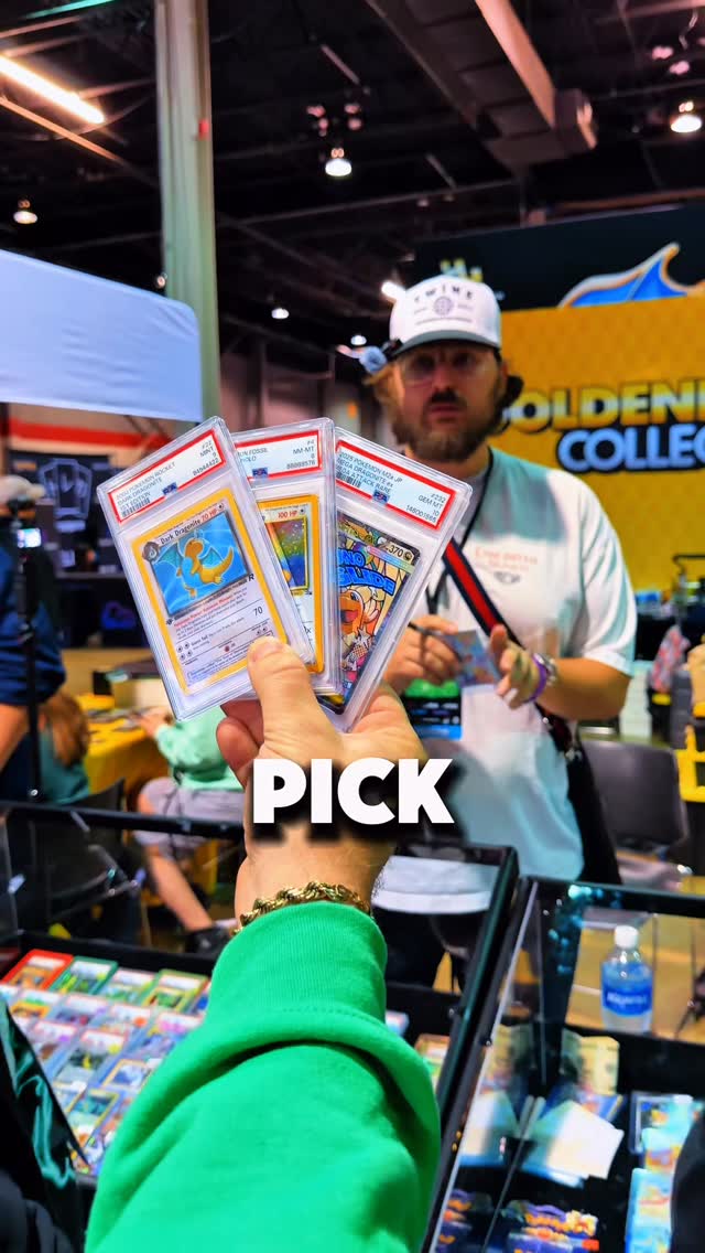 @wildcat_official was offered 1 of 3 Dragonite slabs for free… which one did he choose?#dragonite #pokemon #pokémon #pokemoncards #pokemoncard by @wildcat_official