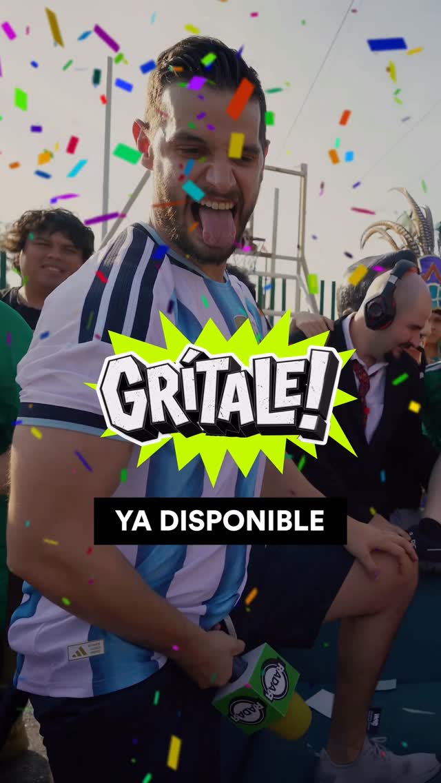 Ya está disponible #Grítale, el tema oficial del RADAR MundialistaEncuentra el video en el canal de YouTube de Adrián Marcelo by @laestanzuelastudios