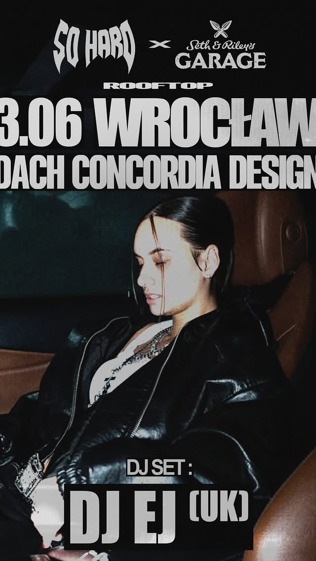 @ejstephenss LET HER COOK‼️👩🏻‍🍳03.06 Wrocław @ Concordia Rooftopbilety: sohard.eu by @go.sohard