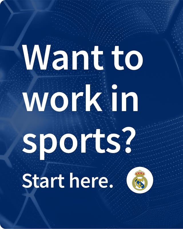 Not every sports career happens on the field.Through Coursera, @RealMadrid’s Graduate School now offers exclusive access to the business and innovation strategies behind one of the world’s most successful clubs.⚽ Learn how AI is used to improve player performance🌍 See how global fan communities are built📺 Explore the future of sports media—from sponsorships to streamingCourses are available in English and Spanish.If you want a clearer path into sports business or media, this is it. Comment “REAL MADRID” below, and we’ll send you a DM with more details. by @coursera