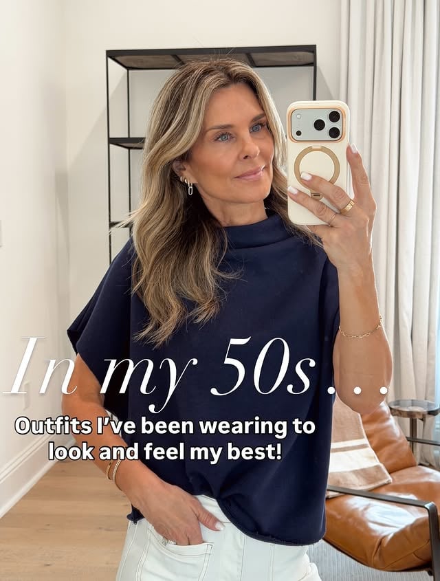 In my 50s… what I have been wearing lately! Comment Link below to shop. Ready for Monday beauties! Let’s get dressed🤍Follow along for more casual everyday style, mixed in with beauty and a lot of dresses! #midlifewomen #whattowear #everydayoutfit #casualstyles by @herfashionedlife