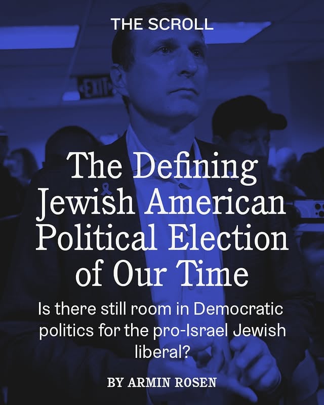 Dan Goldman represents a version of liberal Jewish politics that may no longer have a place in New York.⁠⁠As Zohran Mamdani reshapes the city’s political center of gravity, Goldman’s struggle against Brad Lander reveals a deeper collapse: the disintegration of the old, pro-Jewish Democratic establishment.⁠⁠Can a politician still win in New York when being pro-Israel has become a liability? Head to the link in bio to read. by @tabletmag