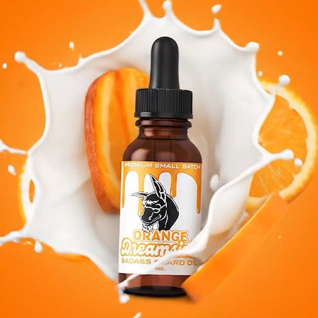 Fresh orange up front. Creamy vanilla on the finish…Like cracking into an orange creamsicle ice cream bar straight from an ice cream truck on a warm summer day 😎🔥Smooth. Sweet. Pure nostalgia—just like you remember it. 🙌 by @badassbeardcare
