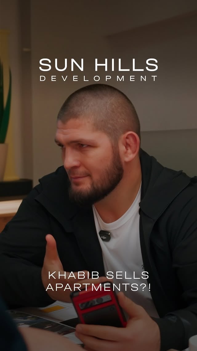If you’re watching Sun Hills right nowdon’t disappear, I’ll actually call you )))I warned you 👊🏼@sunhills.group @sunhills.global#SunHills #PhuketRealEstate by @khabib_nurmagomedov