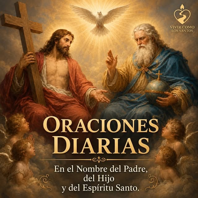 💞 ACTO de CONSAGRACIÓN¡OH Señora mía, OH Madre mía!,yo me entrego del todo a Ti,y en prueba de mi filial afecto,te consagro en este díamis ojos, mis oídos, mi lengua y mi corazón,en una palabra, todo mi ser,ya que soy todo tuyo,¡OH Madre de bondad!,guárdame, defiéndeme como hijo y posesión tuya.Amén.¡OH MARÍA!«Oh María; transforma mi corazón como el tuyo; colócale alrededor una corona de pureza adornada con virtud; toma mi corazón querida Madre consagrado como tuyo propio; preséntaselo a Dios Padre como una ofrenda de mí para ti.Ayúdame, Oh María, en hacer tu corazón más conocido cada día.»Ven Espíritu Santo, ilumina mi corazón, para ver las cosas que son de Dios; Ven Espíritu Santo, dentro de mi mente, para conocer las cosas que son de Dios; Ven Espíritu Santo, dentro de mi alma, que yo le pertenezco solamente a Dios; Santifica todo lo que yo piense, diga y haga para que todo sea para la gloria de Dios. Amén.ALMA DE CRISTO.Alma de Cristo, santifícame.Cuerpo de Cristo, sálvame.Sangre de Cristo, embriágame.Agua del costado de Cristo, lávame.Pasión de Cristo, confórtame.¡Oh, buen Jesús!, óyeme.Dentro de tus llagas, escóndeme.No permitas que me aparte de Ti.Del maligno enemigo, defiéndeme.En la hora de mi muerte, llámame.Y mándame ir a Ti.Para que con tus santos te alabe.Por los siglos de los siglos. Amén..ORACIÓN AL ÁNGEL DE LA GUARDAAngel de Dios, mi guardián, a quién la bondad del Padre Celestial me confía, ilumíname, protégeme y guíame ahora y por siempre. Amén.Se concede indulgencia parcial al fiel que devotamente invoque la ayuda de su Ángel de la Guarda mediante una oración debidamente aprobada. (ejemplo el Angele Dei). “Manual of Indulgences.” United States Conference of Catholic Bishops, 2011.#virgenmaria #oracion #totustoos #dioshablame #virgendelcarmen by @vivir_como_los_santos
