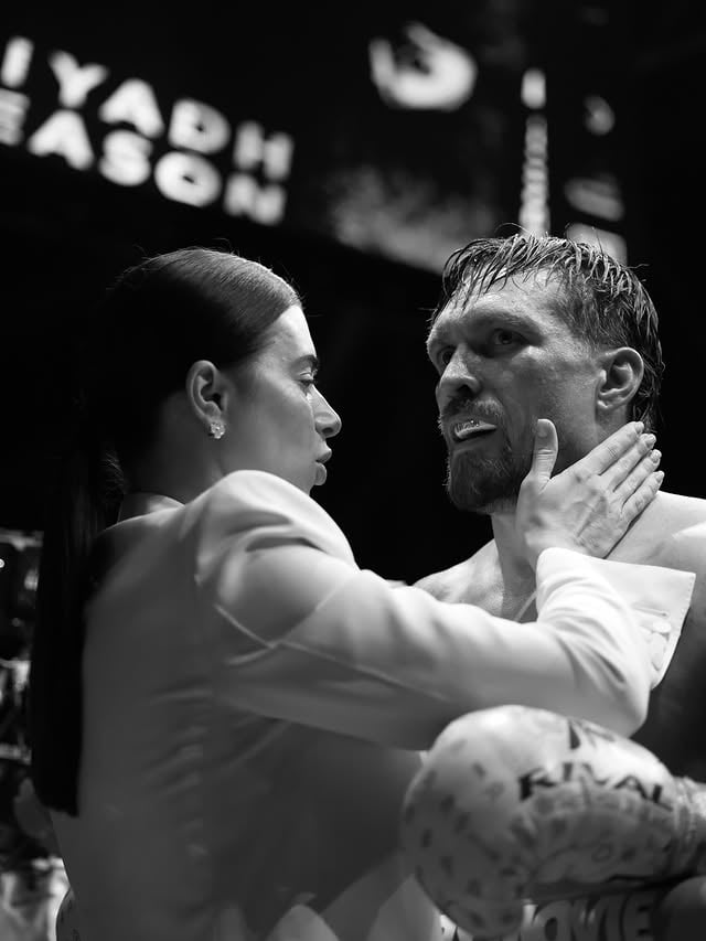 My love, my soul, my support @usyk_kate1505🤍 by @usykaa