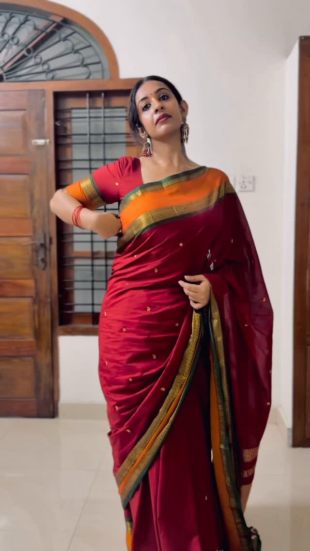 When you wear a saree and this song plays in your head by @sowbhagyavenkitesh