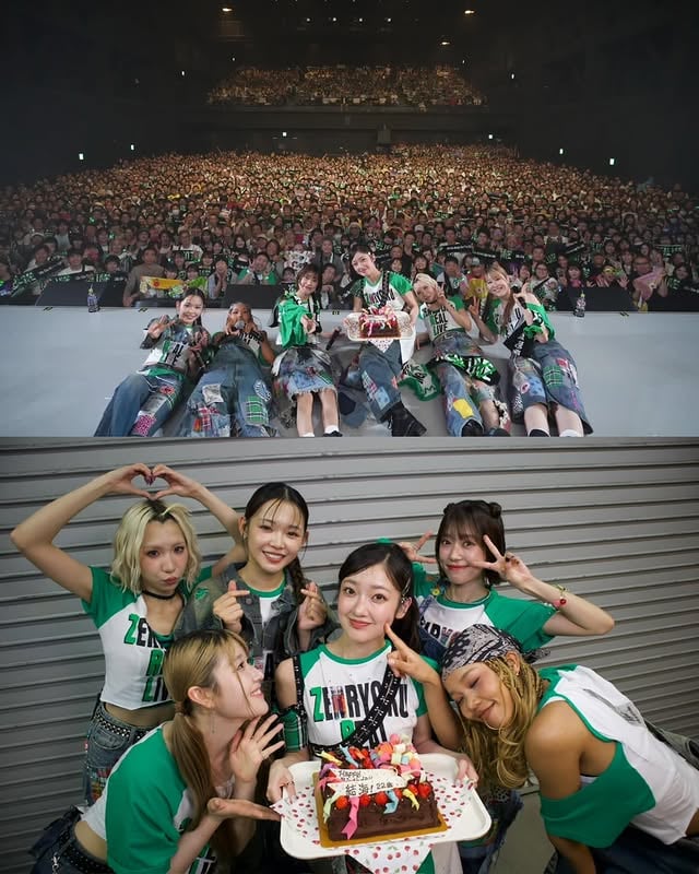 Zepp Namba 1日目！ありがとうございました！ゆみの、誕生日みんなでお祝いできたよ！ゆみちゅあん、改めてお誕生日おめでとう🤍✨楽しかった！！！関西のみんなって、めっちゃ熱く盛り上がってくれるのになんでMCになった途端、反応があまりないの？笑やっぱ笑いに厳しいから？笑 不思議！！いつもだったら、みんな反応してくれたり、笑いがおきたりする所で、しーんってなるからMCがとても難しい！！笑今日来てくれる、みんなはMCの時、いっぱいレスポンスください！！！笑2日目も、みんなよろしくです！！！！#リトグリ_全力REALLIVE by @lgm_karen_official
