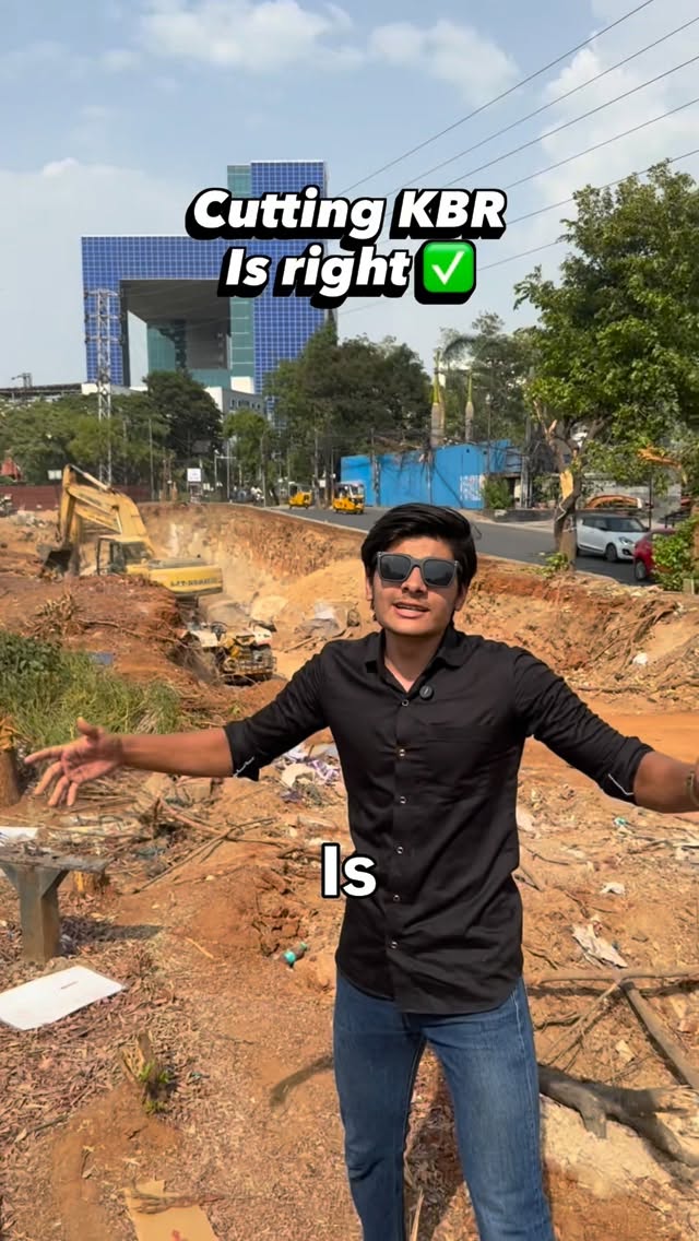 Cutting KBR trees right?✅ by @official_zaidmehdi