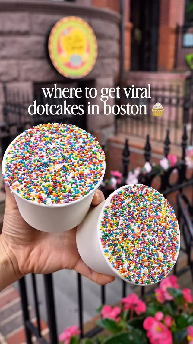 VIRAL DOTCAKES IN BOSTON 🧁 @littlemisscupcape @thedotcakes This is where to get the viral dotcake in Boston! @littlemisscupcape at 250 Newbury St is offering them in chocolate, vanilla, and red velvet. I pre-ordered the day before online and picked up the next day ✨ They are $8.50 each! I liked the vanilla the best.Let me know your thoughts in the comments! Are these worth the hype?#bostonfoodgram #dotcake #bostonfood by @bostonfoodgram