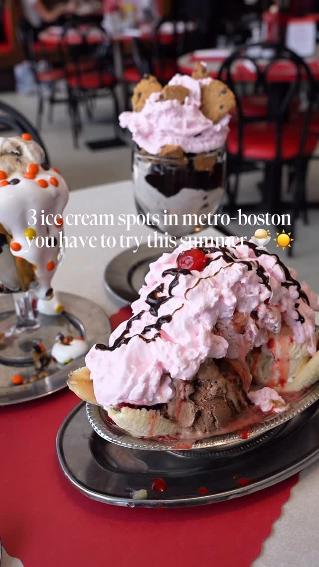 3 MUST-TRY ICE CREAM SPOTS IN METRO-BOSTON 🍨☀️ #ad #ChroniclePartner @chronicle5 @wcvb5 As the weather gets warmer, ice cream episode of New England Eats on the @chronicle5 Very Local App inspired me to check out some top metro-Boston ice cream spots! See my video and caption below for where I tried! ⤵️📍Gracie’s (Somerville)📍Toscanini’s (Cambridge)📍Cabot’s (Newton)Let me know your favorite ice cream spot in the comments! by @bostonfoodgram