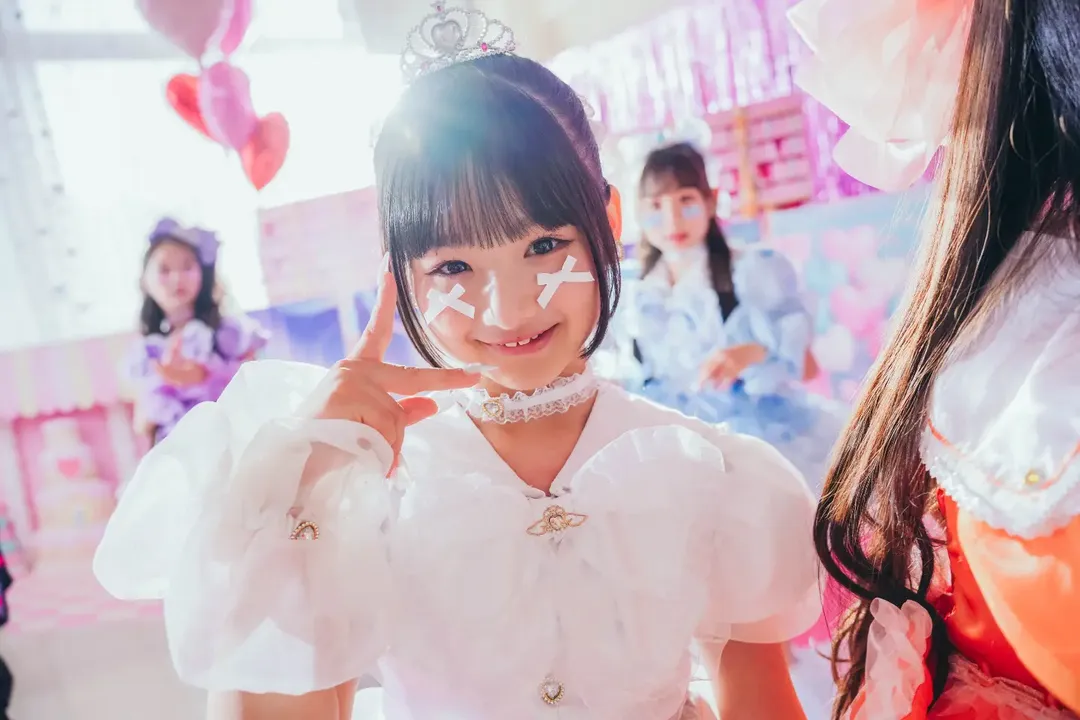 しろたんぴーす✌🏻⁡⁡⁡⁡ #ひめらぶ #princessidol #サンクちゅ #椎奈茉白 by @himelove_official