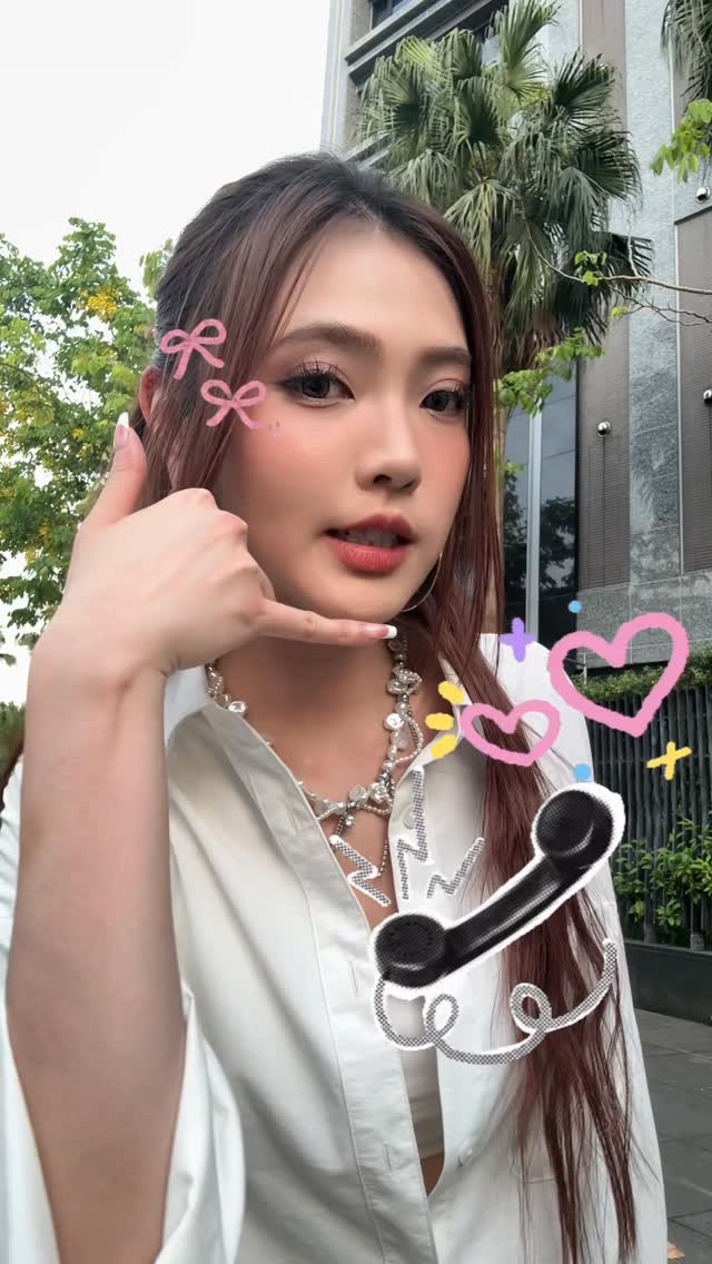 もしもーし 聞こえてる？這首歌好可愛呀Lagunya lucu bgt💗#林詩雅grace #林詩雅 by @gracelf
