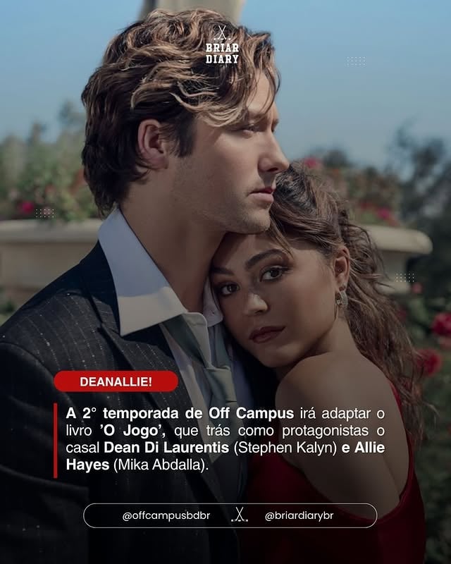 🚨 | A 2° temporada de Off Campus será DEANALLIE! ❤️#offcampus #deandilaurentis #alliehayes #mikaabdalla #stephenkalyn by @offcampusbdbr