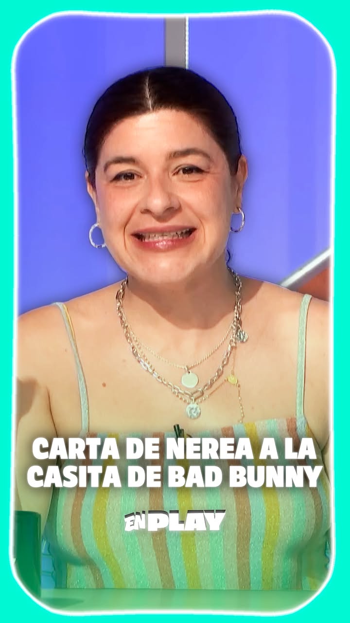 Carta de @nereaperezdelasheras a la casita de @badbunnypr 👀

🔴No te pierdas ✨#LaRetaguardia de lunes a jueves a partir de las 20:45h, en @rtveplay 🫡 

#EnPlayRTVE #casitabadbunny