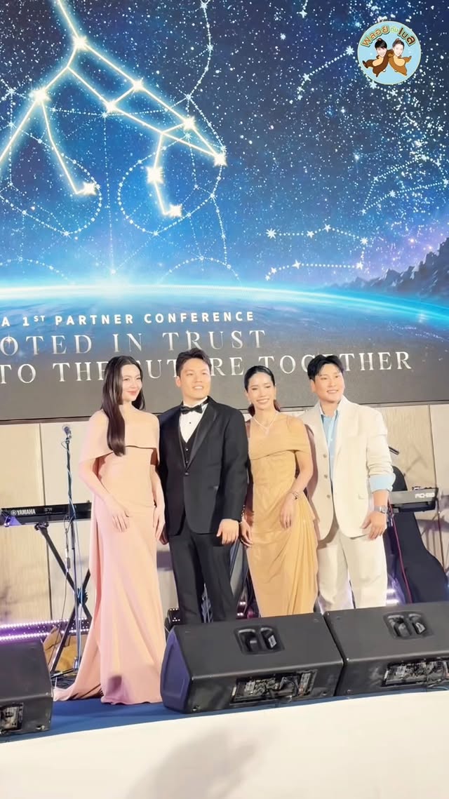 เก็บบรรยากาศจากงาน KUMA 1st Partner Conference 2026 มาฝากค่ะ 🐻💙 🎉 @kuma.thailand #เบลล่าราณี #kumathailand #kumaconference2026 #พลอยกับเบล by @ployandbell