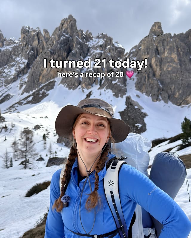 What a year we’ve had 💗

I spent most of it tripping over rocks, falling over in bogs, pitching my tent in awful weather, and making incredible memories. I wouldn’t swap a single thing 🫶

Thank you for coming along on my adventures with me, it means the world to have you here!

I’m currently in Kyrgyzstan 🇰🇬 starting 21 off with a bang. I’ll update you all when I’ve got WiFi 🤣

Love ya! Happy roaming, byeeeee 🌿

#birthday #21today #wildcamping #nature #outdoors