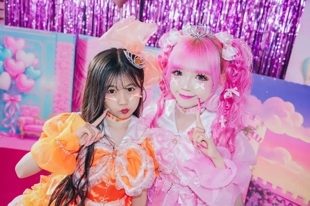 ツーショット📷‪💕︎︎⁡⁡⁡⁡ #ひめらぶ #princessidol #サンクちゅ #羽澄青杏 #りりぴ by @himelove_official
