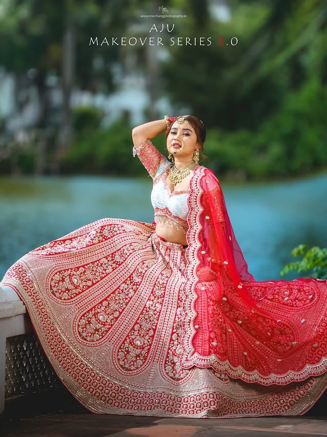 ✨ Lehenga, Saree, Sharara & Jewelry – all in one place. 💃📍 Colonel Chowmuhoni, Agartala, Tripura🦋Lehenga @iris.agt_official 💄Makeover @aju_.makeup_artist 📸Photographer @mwchangphotography ❤️❤️Special thanks @_im_ananta @pinaki_debbarma 📞 8794068946#IrisStudio #OneStopStyle by @kakuma_chorkhyofficial
