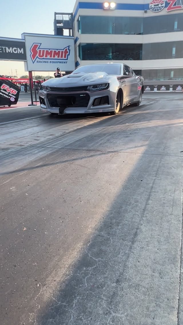 Rollin through the weekend like….#fireballcamaro #nhra #burnout #raceweekend #boostedcars @nhra by @racepartsolutionswade