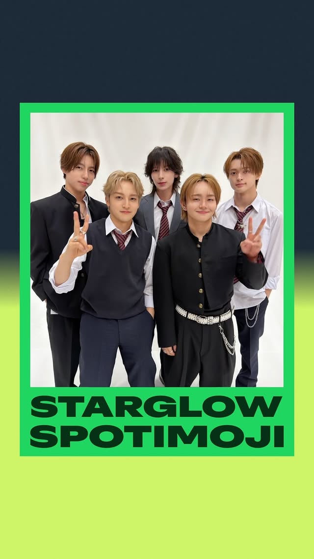 #STARGLOW が絵文字チャレンジに挑戦💥配信を記念して、楽曲を絵文字で表現してくれました✨STARSの皆さんはどの絵文字がしっくりきた？Spotifyで最新シングル “Good Boys Anthem” を聴きながら楽しもう🎧@starglow_bmsg#SG_GoodBoysAnthem by @spotifyjp