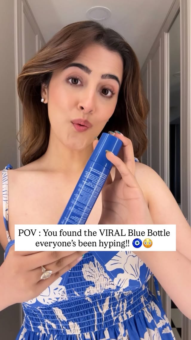The blue bottle every beauty girl seems to have? 👀💙

I had to investigate.🕵🏻‍♀️
And now I’m obsessed! ✨

Comment BLUE and I’ll reply with the exact product name and fragrance Im using 👸🏻

@worldofasaya 

•

viral beauty finds | trending skincare | beauty girl essentials | worth the hype | beauty recommendations | skincare must haves | affordable skincare | indian skincare | glow routine | beauty content | skincare creator | beauty influencer
#Ad #Collab