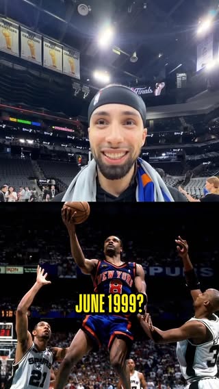 Where were these @nyknicks the last time New York was in the NBA Finals? 🤔 From 1999 to now… A Spurs-Knicks NBA Finals for a new era tips off tomorrow at 8:30pm/et on ABC! 📺