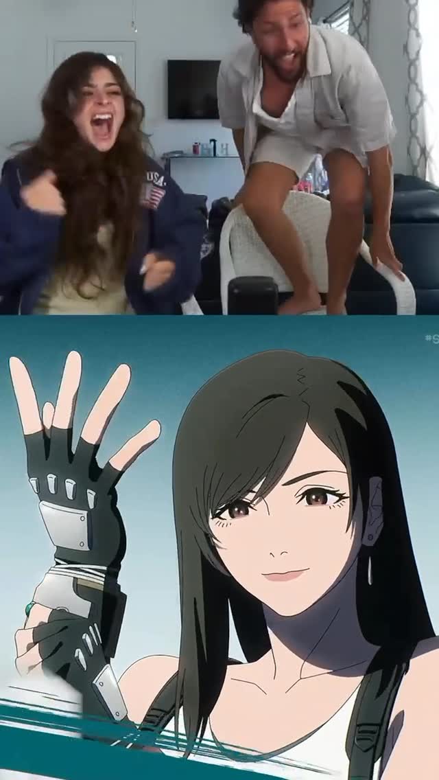 most sane reaction to Tifa Lockhart (full reaction on YouTube) which one of you can teach me Street Fighter 6??? #streetfighter #tifalockhart #reaction #react #sf6