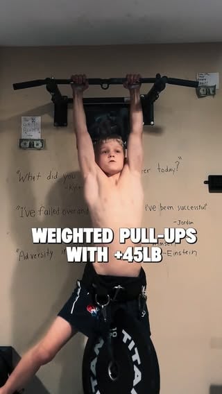 Right now I am pulling over 50% of my BW for 12 reps and chest pressing 175% for 12 reps.
#camp #pullups #chestpress #ropeclimb #wrestling
@ygwccamps 

Do you think I will get weaker or stronger after being at camp for a month?