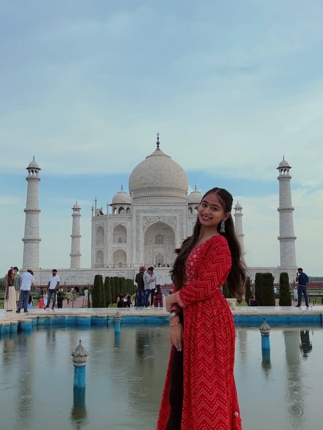 ❤️💫#tajmahal #tajmahalagra #viralreeĺs by @chitralipayak