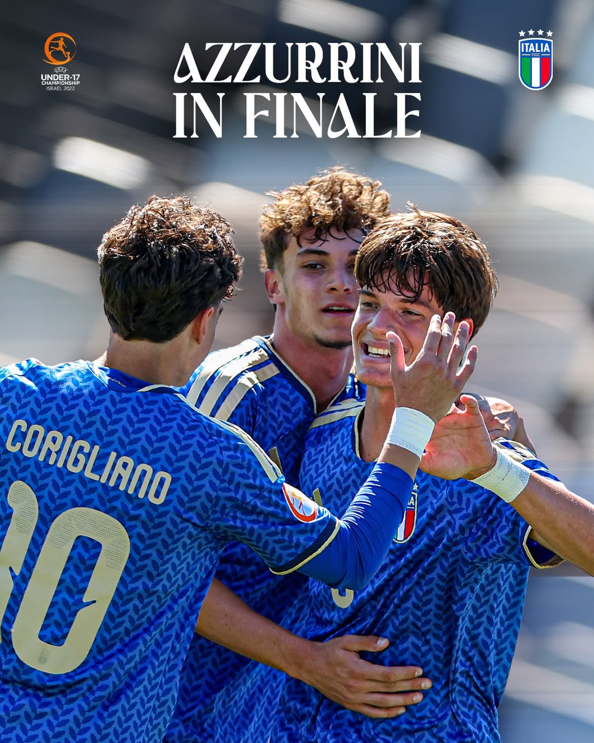 𝐁𝐫𝐚𝐯𝐢𝐬𝐬𝐢𝐦𝐢 👏

Gli azzurrini superano la Spagna ai rigori in semifinale e staccano il pass per la finalissima contro il Belgio a #U17EURO 

#Under17 🇮🇹 #Azzurrini #VivoAzzurro
