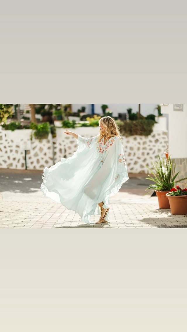 Cris Mata X … 🦋🫶🏽✨Ya os había enseñado alguna pista por aquí! Pero no todo! Mi colección para @pocapoc_menorca ha sido un sueño hacer estas maravillas juntas 🥹✨🩵 by @crismata1