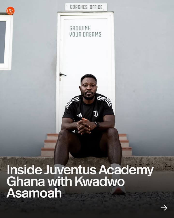 Kwadwo Asamoah is continuing his legacy for both Juventus and the Black Stars through his role at Juventus Academy Ghana. Since 2024, he’s dedicated his time and energy to running the academy, which has become an important part of the youth football landscape in Accra.

Helping distribute resources to those in need, supporting players who need access to healthcare and education, and offering invaluable coaching support on the pitch. 

He does it all. Through his work in the academy and in the surrounding community, Kwadwo has cemented his status as a Ghanaian football legend.
