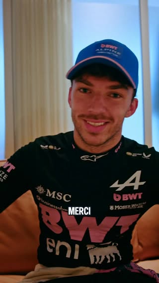 “A special one” 🗣️

Next up, points tomorrow @PierreGasly 😉