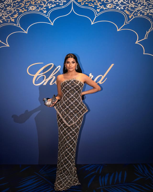 Chopard Annual Cannes Indian soirée featuring @badboyshah Jewels by @chopard @chopardbycaroline Outfit @fjolla.haxhismajliofficial Glam @amritkaur_artistry Hair @hairbynicolas Clutch @judithleiberny by @farhanabodi