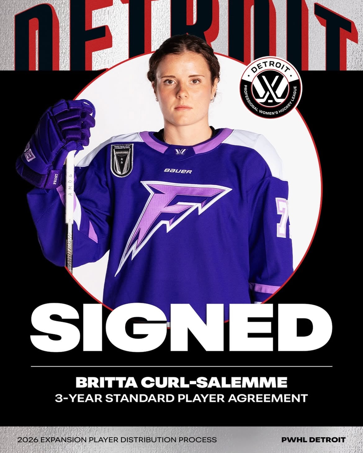 anotha one 🙂‍↕️
 
Olympic Gold medalist Britta Curl-Salemme has signed a three-year standard player agreement in the Expansion Roster Distribution Process.

📰 Link in story