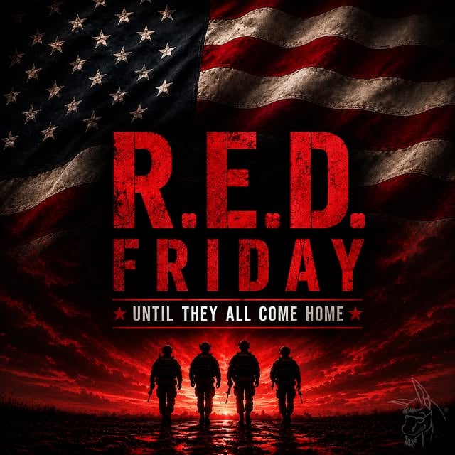 The Badass Beard Care crew is proudly wearing RED today to Remember Everyone Deployed and to show our support for the brave men and women serving our country 🇺🇸 #BadassBeardCare #RedFriday #SupportOurTroops #VeteranOwned #badassbeardcare #RedFriday #veteranowned by @badassbeardcare