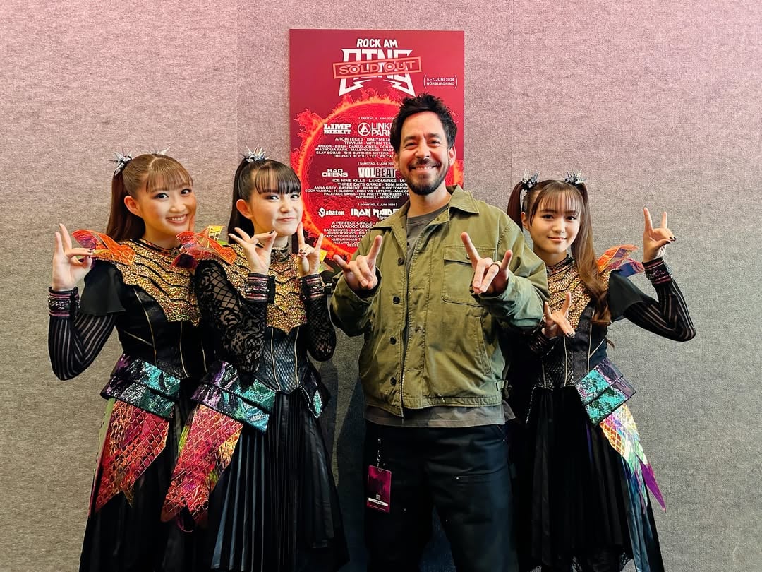 Thank you @linkinpark 🦊🦊🦊
#BABYMETAL #BABYMETALWORLDTOUR2026 #Germany #Nürburgring
@rockamringofficial
