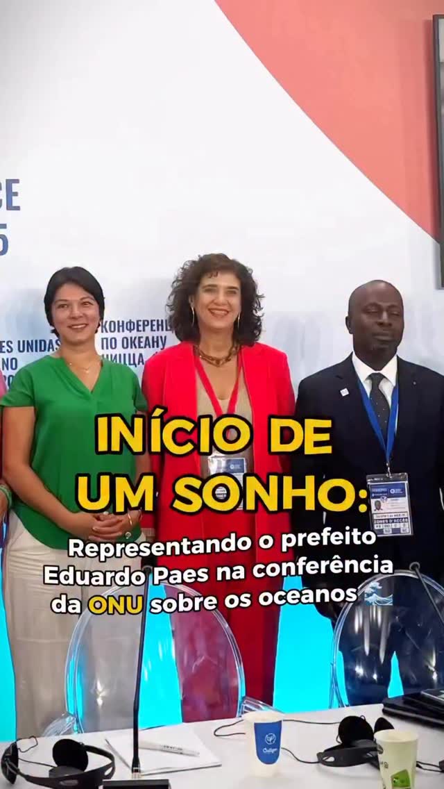 O Rio será sede da Conferência da Década dos Oceanos da ONU!Neste Dia Mundial dos Oceanos, lembro que há um ano eu estava em Nice, na França, participando da Conferência da ONU sobre os Oceanos e acompanhando debates fundamentais para o futuro. Foi nesse espaço que participei da articulação para que o Rio de Janeiro fosse escolhido como sede da Conferência da Década dos Oceanos da ONU.Esse reconhecimento reforça a importância da nossa cidade na agenda climática global. O oceano regula o clima, protege a biodiversidade e influencia diretamente a vida de milhões de pessoas, tornando esse debate cada vez mais urgente.Seguimos trabalhando para que ciência, sustentabilidade e justiça climática estejam no centro das decisões que vão definir o nosso futuro. by @tatianaroque.oficial