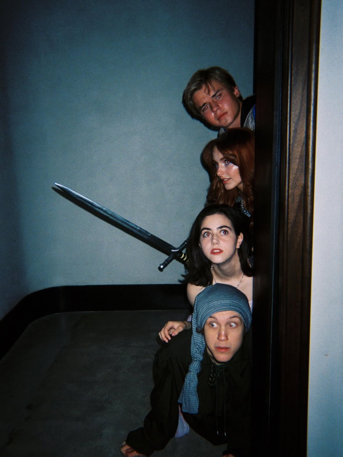 Where there’s a door…… there’s a scooby gang to be found behind it…… 💙💜💚🧡