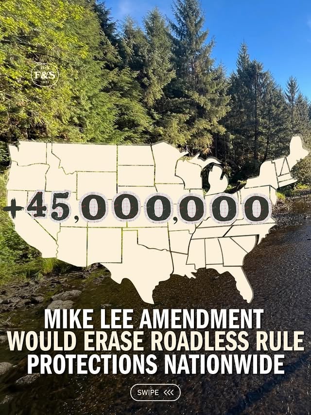 If you’d like to speak up about the potential amendment, contact your senator via the Capitol Switchboard (202-224-3121), particularly if they serve on the Senate and Energy Natural Resource Committee, which Mike Lee chairs.